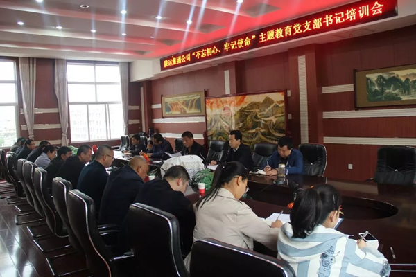 隴運(yùn)集團(tuán)公司召開“不忘初心、牢記使命”主題教育黨支部書記培訓(xùn)會(huì)